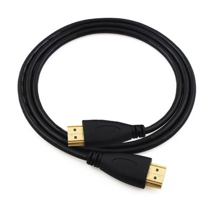 Cable HDMI a HDMI de 1,8 m de 19 pines, versión 1.4, compatible con 3D, Ethernet, HD TV / Xbox 360 / PS3, etc. (chapado en oro), Length: 1.8m