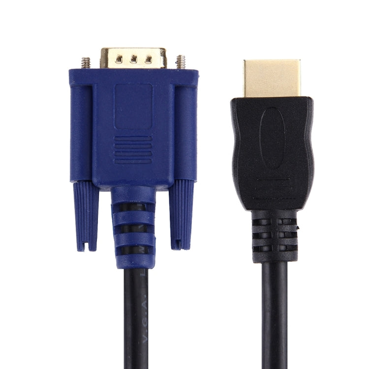 Cable de vídeo HDMI macho a VGA macho de 1,8 m de 15 pines