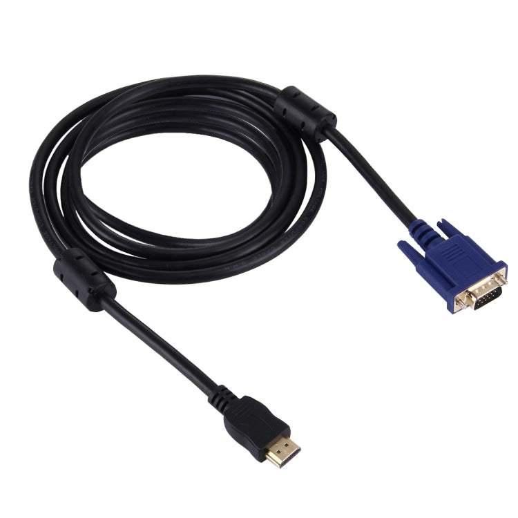 Cable de vídeo HDMI macho a VGA macho de 15 pines
