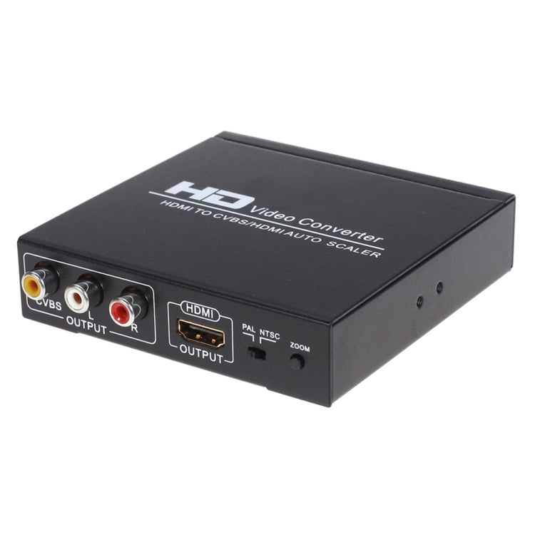 NK-10II Convertidor de vídeo HDMI a HDMI/CVBS /AV Scaler Box, HDMI to HDMI/CVBS /AV