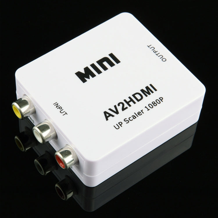 Adaptador convertidor de audio mini CVBS/L+R a HDMI, CVBS/L+R Audio to HDMI