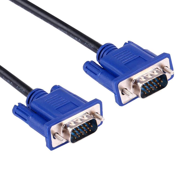 Cable VGA de 15 pines macho de alta calidad de 3 m a VGA de 15 pines macho para monitor/proyector LCD, 3m