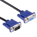 Cable VGA de 15 pines macho a VGA de 15 pines hembra de buena calidad de 3 m para monitor LCD, proyector, etc., Length: 3m
