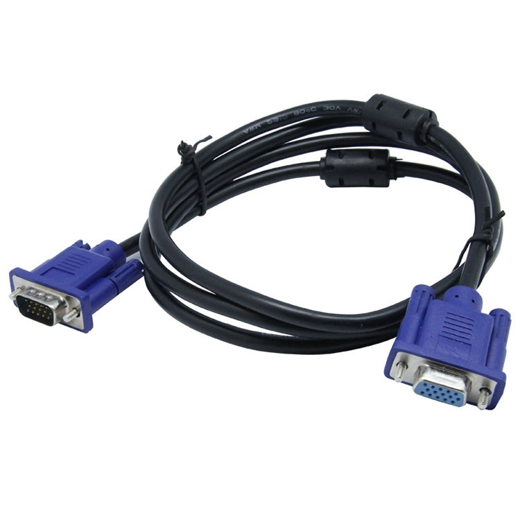 Cable VGA de 15 pines macho a VGA de 15 pines hembra de buena calidad de 3 m para monitor LCD, proyector, etc., Length: 3m