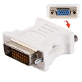 Adaptador DVI 24+1 Pin Macho a VGA 15 Pin Hembra, DVI 24+1Pin Male to VGA Female