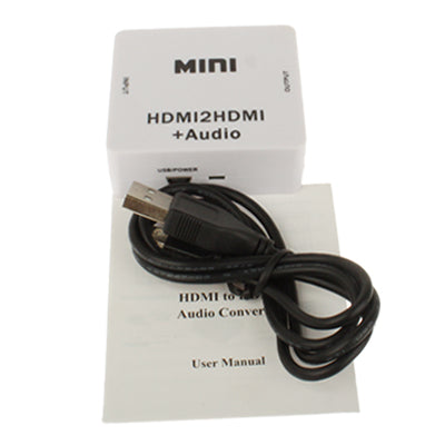 Decodificador de audio Mini HDMI a HDMI, Mini HDMI to HDMI