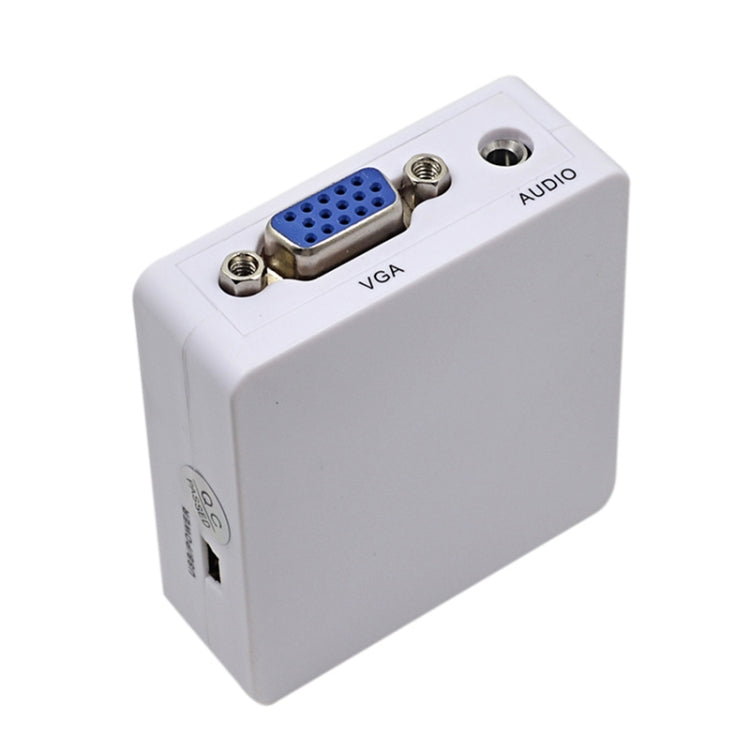 Convertidor de audio Mini HDMI a VGA, Mini HDMI to VGA