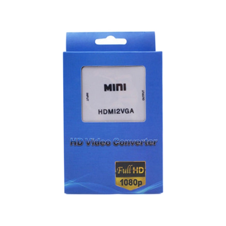 Convertidor de audio Mini HDMI a VGA, Mini HDMI to VGA