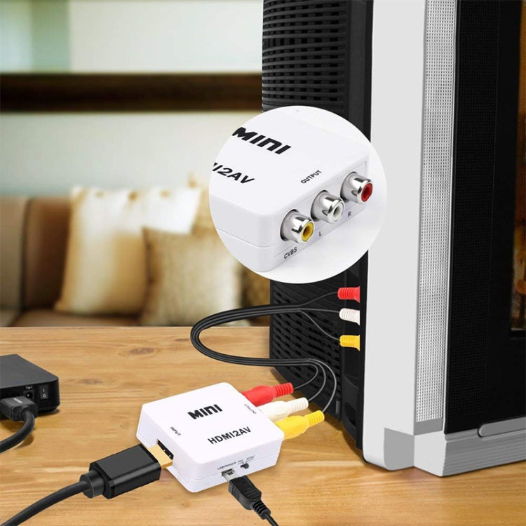 Decodificador de audio Mini HDMI a CVBS, Mini HDMI to CVBS
