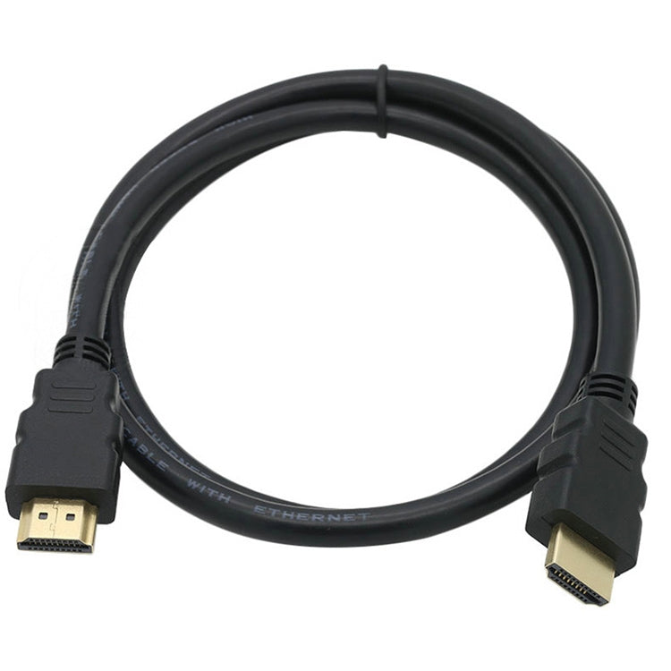 Cable HDMI chapado en oro de 1,5 m a HDMI de 19 pines, versión 1.4, compatible con 3D / HD TV / XBOX 360 / PS3 / Proyector / Reproductor de DVD, etc., Length: 1.5m