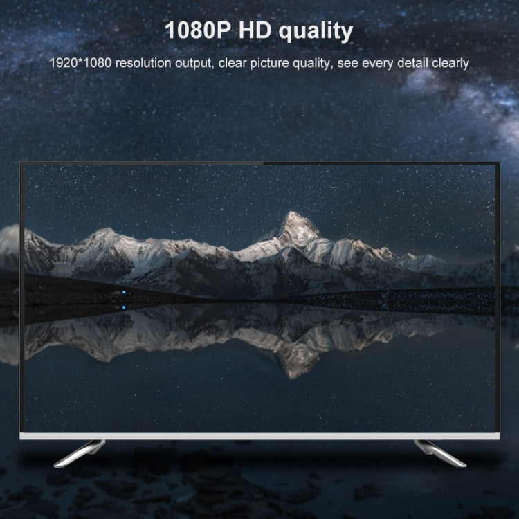 Adaptador Full HD 1080P HDMI a VGA para alimentación y audio