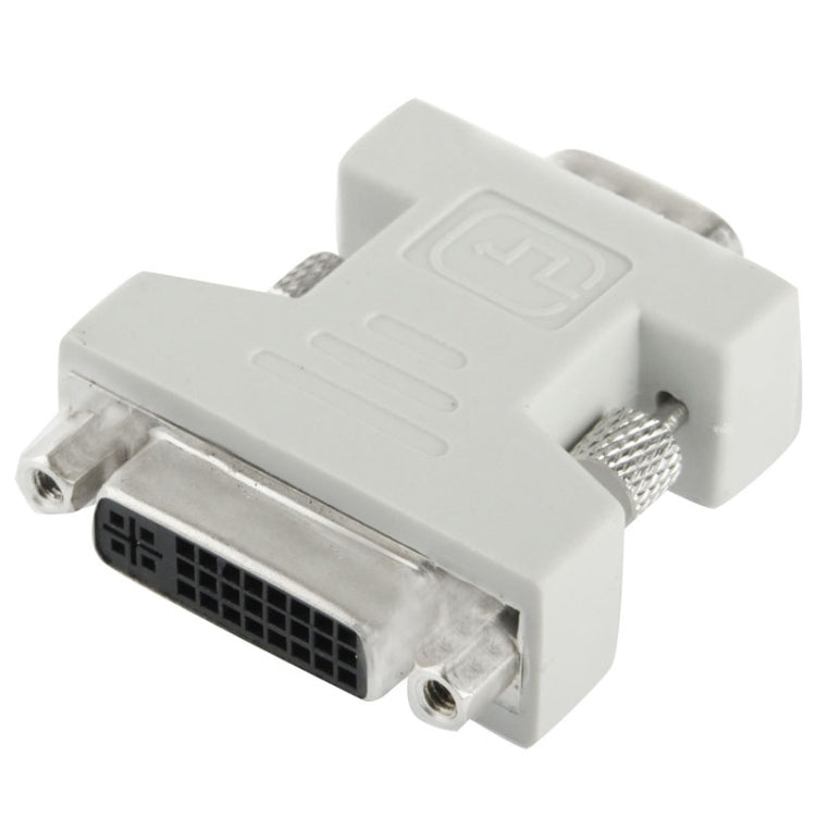 Adaptador convertidor DVI-I 24 + 5 pines hembra a VGA 15 pines macho, DVI 24+5 Pin Female