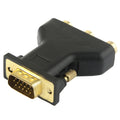 Adaptador VGA de 15 pines macho a 3 RCA componente hembra, VGA