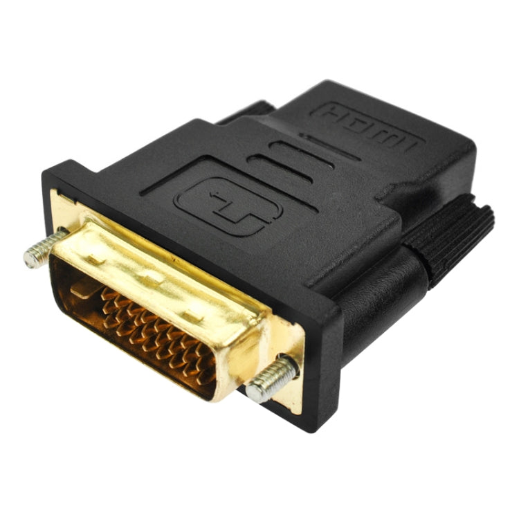 Adaptador DVI-D 24+1 Pin Macho a HDMI 19 Pin Hembra para Monitor / HDTV