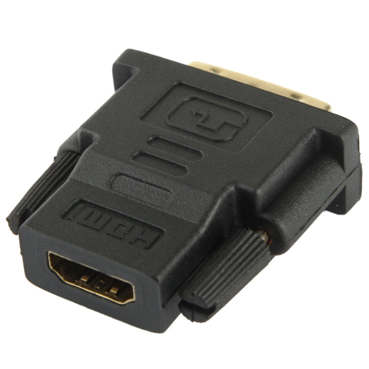 Adaptador DVI-D 24+1 Pin Macho a HDMI 19 Pin Hembra para Monitor / HDTV