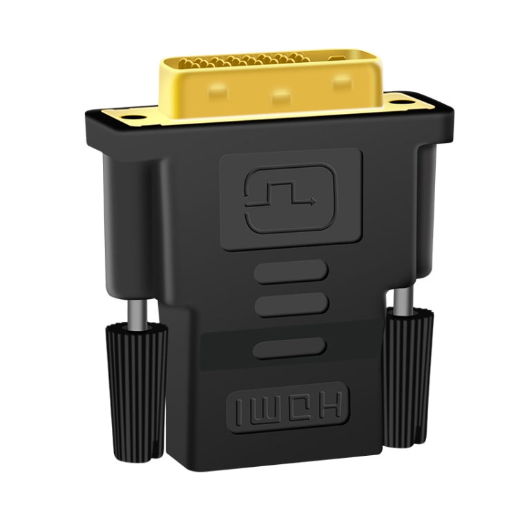 Adaptador DVI-D 24+1 Pin Macho a HDMI 19 Pin Hembra para Monitor / HDTV