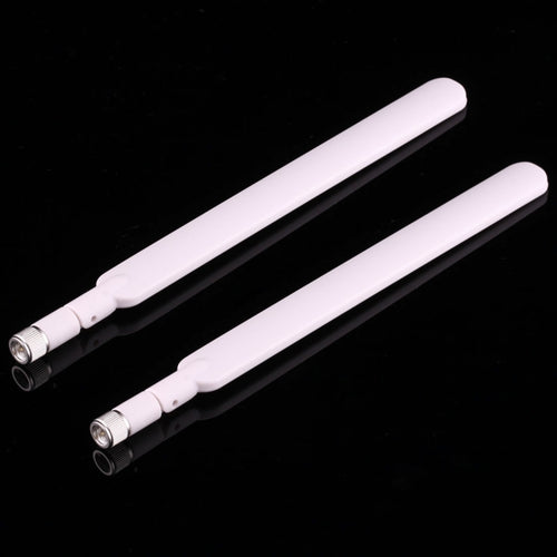 2 antenas de enrutador B593 5dbi SMA macho CHG LTE, B593 5dBi Antenna White, B593 5dBi Antenna Black