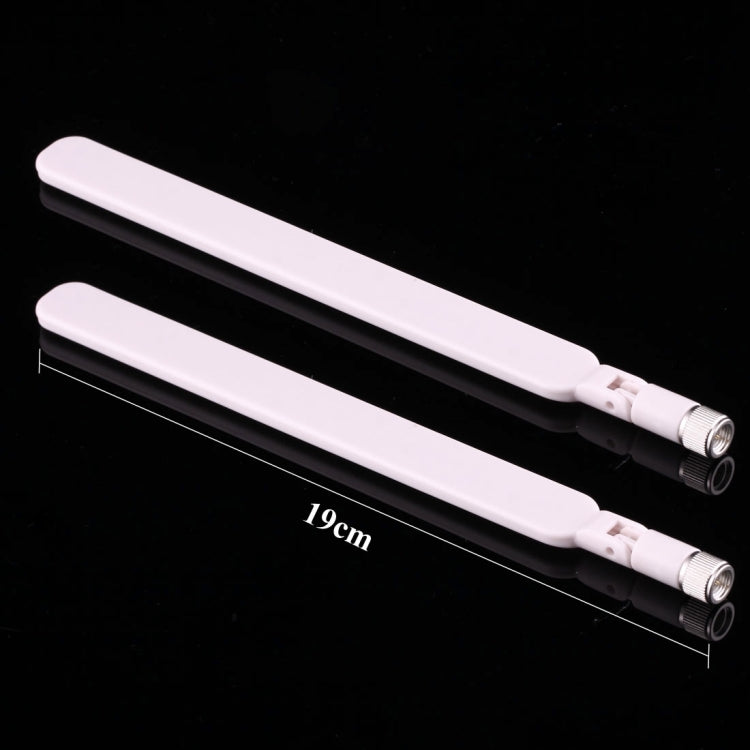2 antenas de enrutador B593 5dbi SMA macho CHG LTE, B593 5dBi Antenna White, B593 5dBi Antenna Black