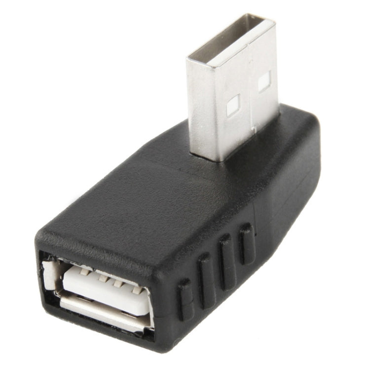 Adaptador USB 2.0 AM a AF con ángulo de 90 grados, función OTG de soporte, 90 Degree Right Angled, 90 Degree Lelf Angled