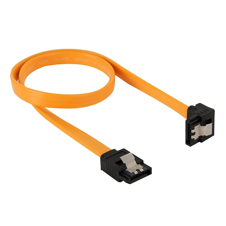 Cable de datos SATA serie, con clip metálico, longitud: 40 cm, Orange