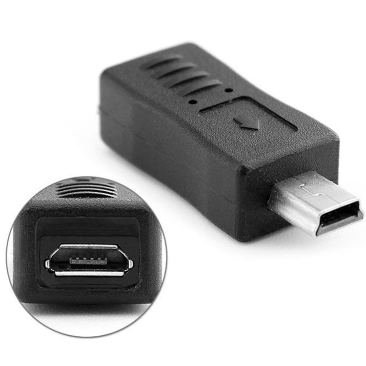 Adaptador USB 2.0 Mini USB a Micro USB Hembra, Micro USB Female