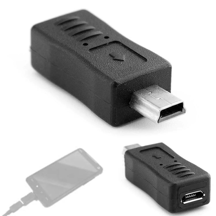 Adaptador USB 2.0 Mini USB a Micro USB Hembra, Micro USB Female