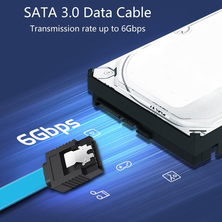 Cable de datos Serial ATA 3.0 de 45 cm