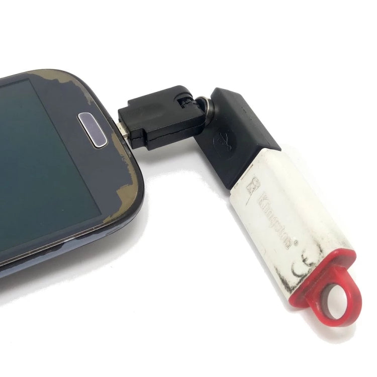 Adaptador giratorio de 360 grados USB 2.0 AM a Mini USB, USB 2.0 AM