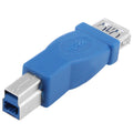 Adaptador Super Speed USB 3.0 AF a BM, AF to BM