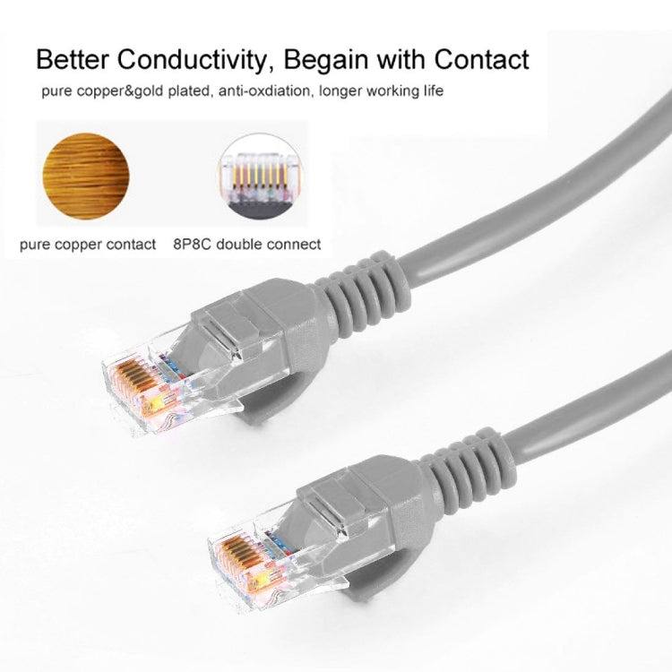 Cable de red Cat5e, longitud: 1,5 m, 1.5m Grey