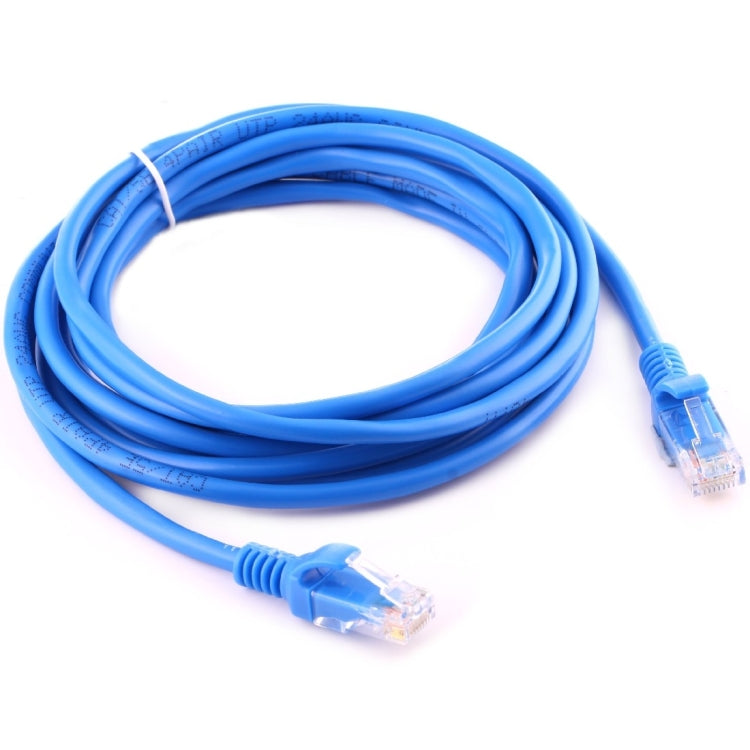 Cable de red Cat5e, longitud: 5 m, 5m Blue