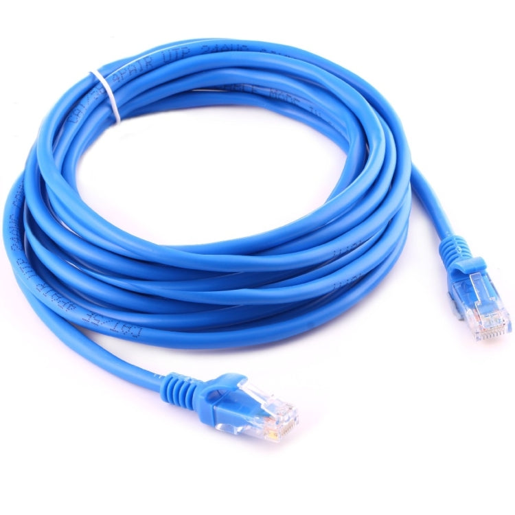 Cable de red Cat5e, longitud: 10 m, 10m Blue