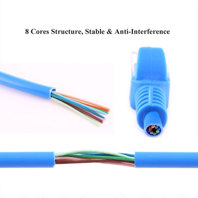 Cable de red Cat5e, longitud: 15 m, 15m Blue