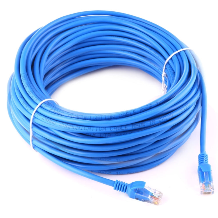 Cable de red Cat5e, longitud: 30 m, 30m Blue