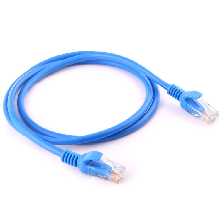 Cable de red Cat5e, longitud: 1 m, 1m Blue