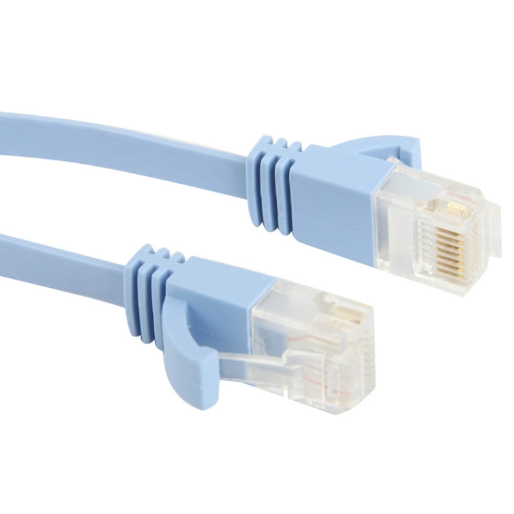 Cable LAN de red Ethernet plano ultrafino de 5 m, CAT6, Length: 5m (Baby Blue)