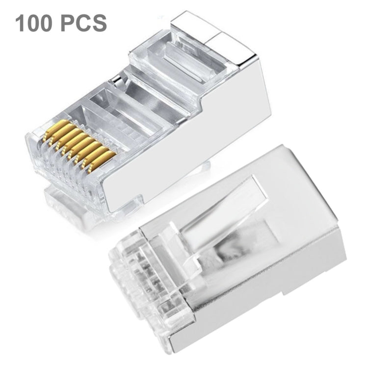 Red de conector Lan Cat5 8P8C de enchufe blindado RJ45 de alta calidad (100 unidades en un paquete, el precio es por 100 unidades)