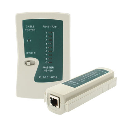 Probador de cable de red Rj45 Rj11 Rj12 Cat5 UTP LAN herramienta de red, RJ45/RJ11 Green