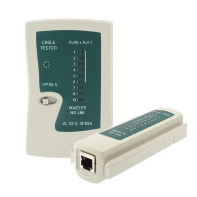 Probador de cable de red Rj45 Rj11 Rj12 Cat5 UTP LAN herramienta de red, RJ45/RJ11 Green