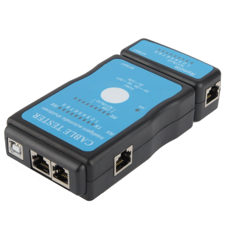 Cable USB, Probador de Cable de Red Multifunción RJ45 y RJ11, RJ45/RJ11 Blue