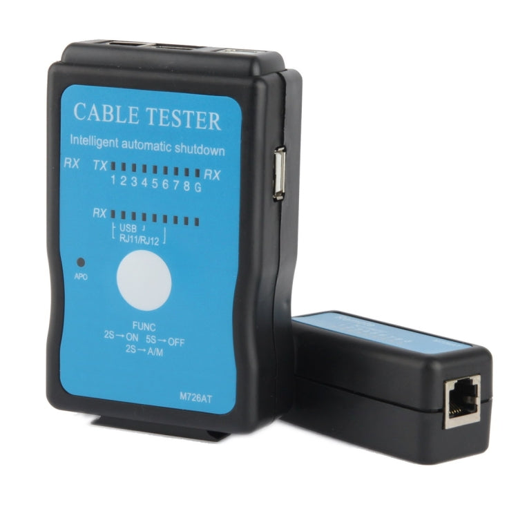 Cable USB, Probador de Cable de Red Multifunción RJ45 y RJ11, RJ45/RJ11 Blue
