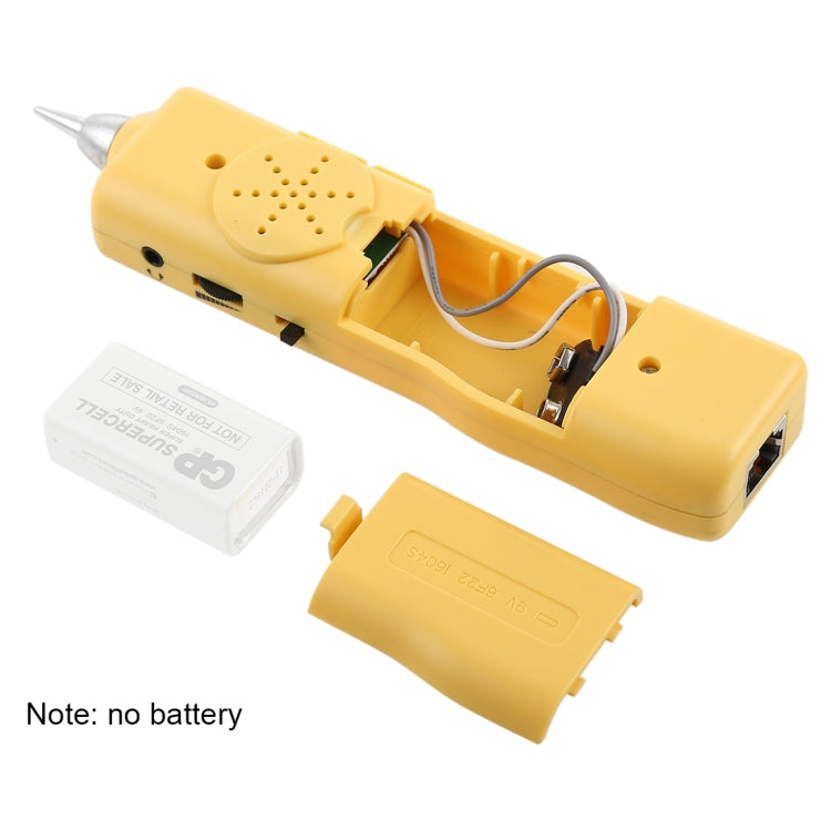 Dispositivo de prueba e instrumento de inspección de línea multiusos RJ11 y RJ45, RJ45/RJ11 Yellow
