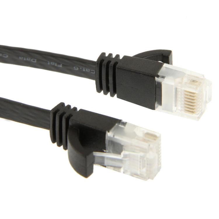 Cable LAN de red Ethernet plano ultrafino CAT6 de 5 m, 5m Black