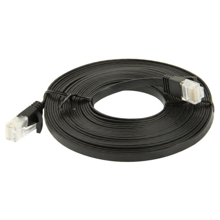 Cable LAN de red Ethernet plano ultrafino CAT6 de 5 m, 5m Black
