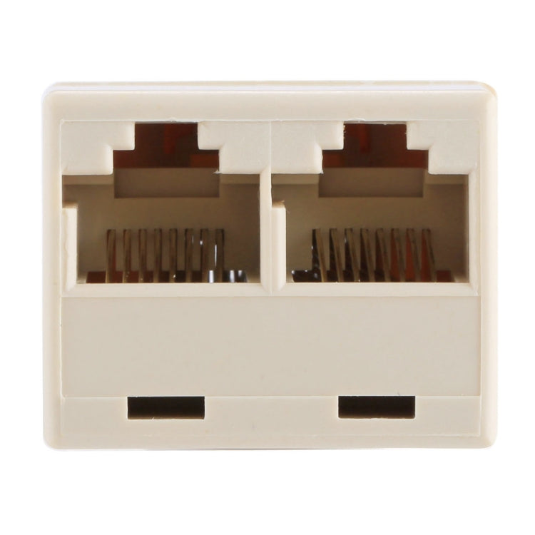 Divisor de conector Ethernet RJ45 1x2, RJ45 Female to 2 Female