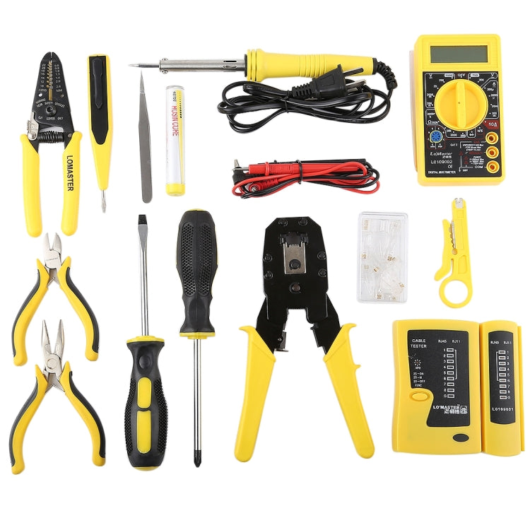 Set de Telecomunicaciones de Mantenimiento de Red Profesional 14 en 1, 15 in 1
