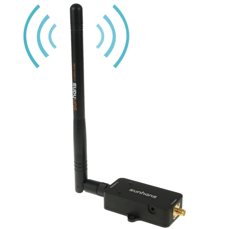 Sunhans SH24BTA-N 35dBm 2,4 GHz 3W 11N/G/B amplificador de señal WiFi amplificador WiFi repetidor inalámbrico, SH24BTA-N