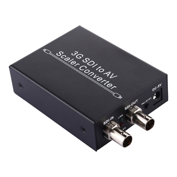 NF-F001 Convertidor escalador 3G SDI a AV + SDI, permite SD-SDI / HD-SDI / 3G-SDI mostrado en HDTV, SDI to AV