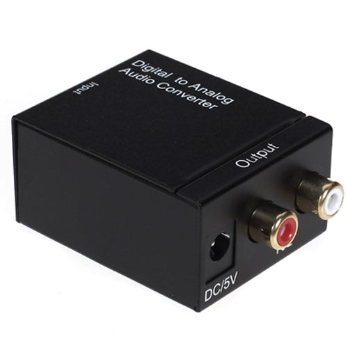 Convertidor de audio digital a analógico, Spdif+Coaial to 2RCA--