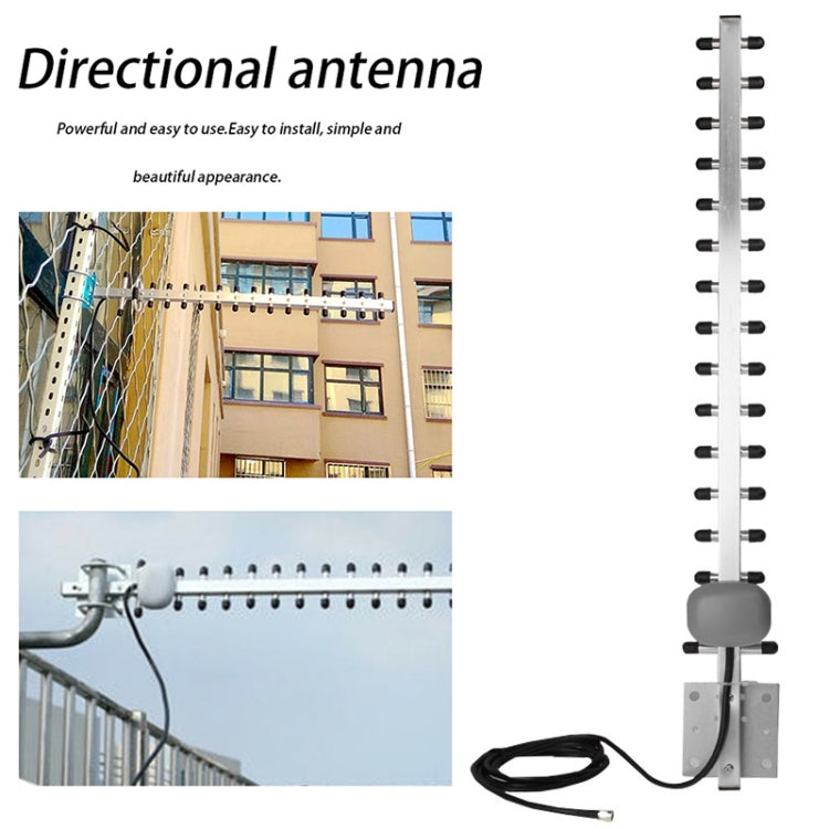 La alta ganancia 28dBi SMA enchufa la antena Yagi 4G 696-960MHz/1710-2690MHz, Antenna